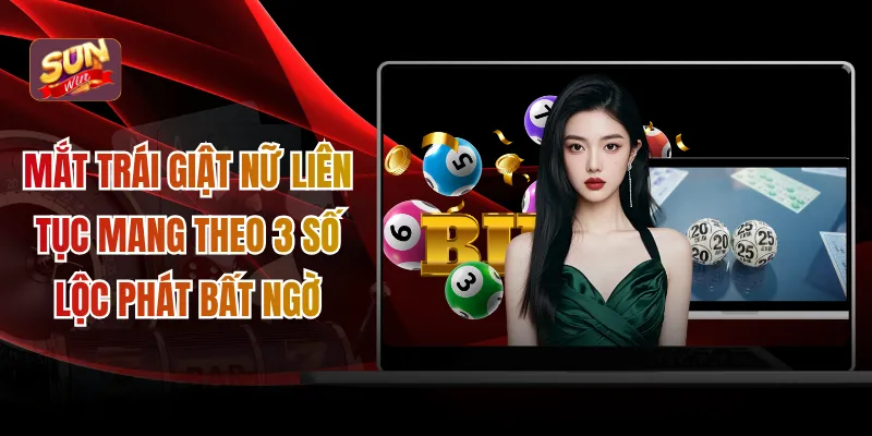 Mắt trái giật nữ