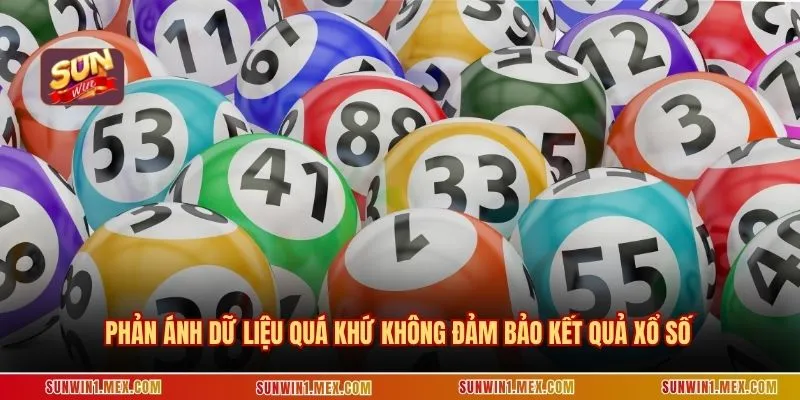 Phản ánh dữ liệu quá khứ không đảm bảo kết quả xổ số